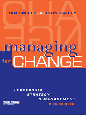 cover image of Managing for Change